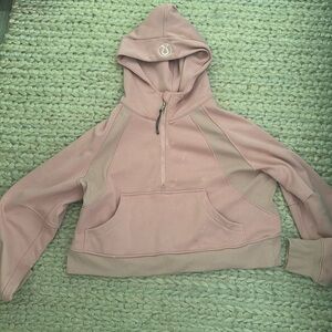 Lululemon- light pink scuba jacket, size 6